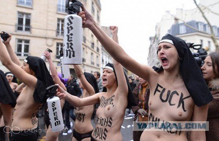 Протесты против однополых браков во Франции