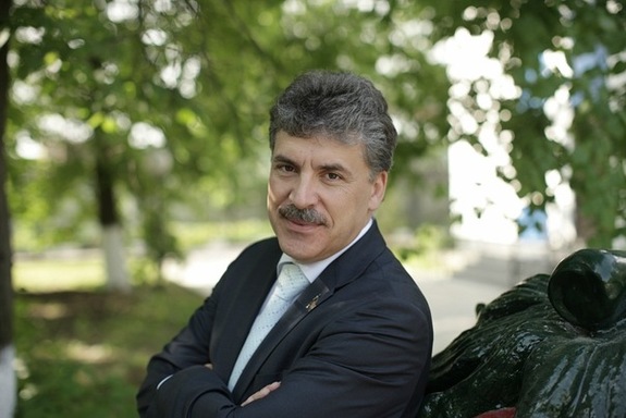 «Левый фронт» выдвинул в президенты директора «Совхоза имени Ленина» Павла Грудинина