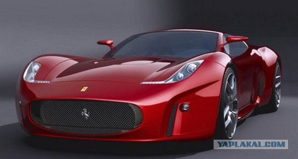Концепт Ferrari от Луки Серафини