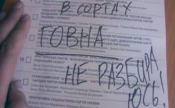 Выборы в Украине. Самые честные!