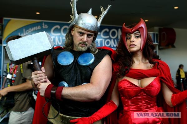 Косплеи на Comicon 2011