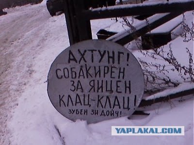 Прикольные объявления и надписи