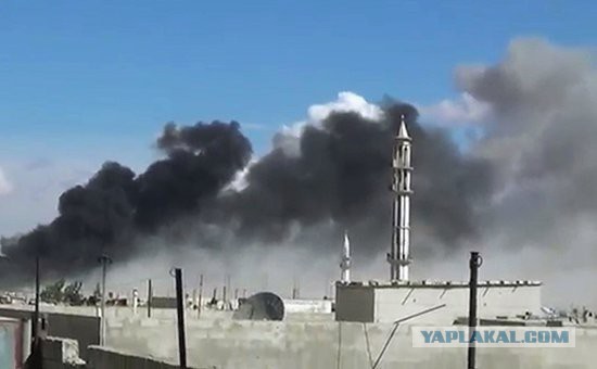 CNN: Россия нанесла первый авиаудар в Сирии