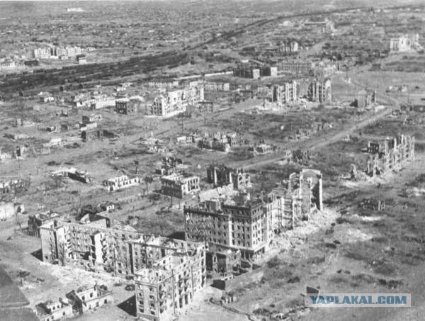 23 августа 1942 массированный налет Люфтваффе