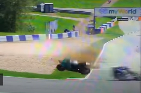 Серьезная авария в Moto GP