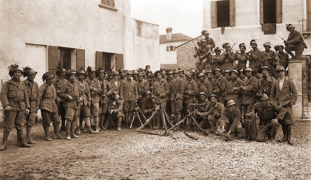 История в фотографиях. Немного о первой мировой войне.