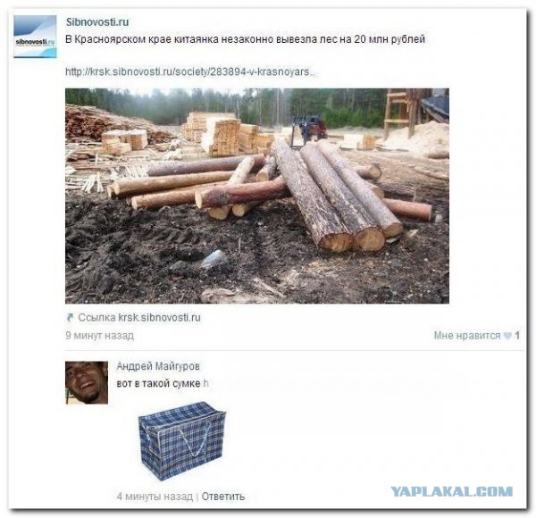 Смешные комментарии из соцсетей