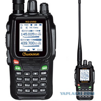 KENWOOD TK-3107 или Baofeng UV-F8 (UV-5R)