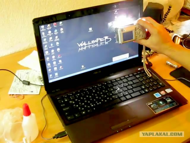 ASUS vs CANON - Вывод матрицы из строя