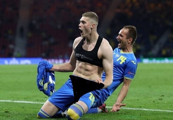 Украина победила шведов на евро