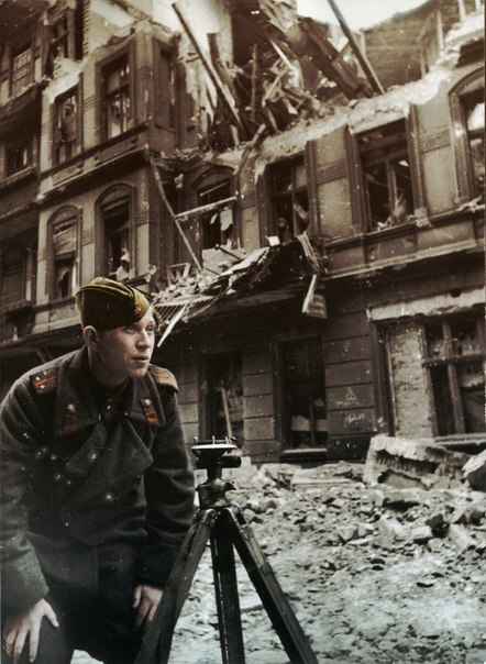 Фронтовой быт артиллеристов дивизии прорыва РГК. 1944 г.