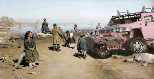 Фотожаба: Знаменитые картины