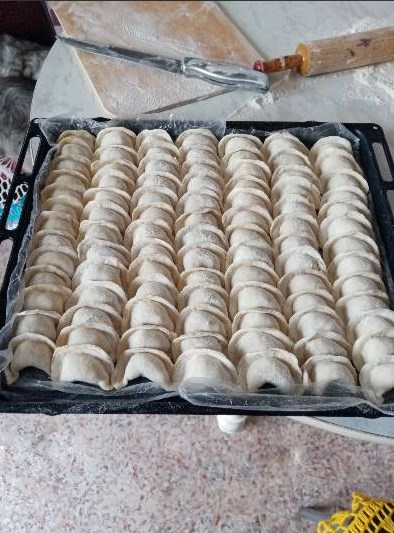 Я мужу сегодня пельмешек сварить обещала