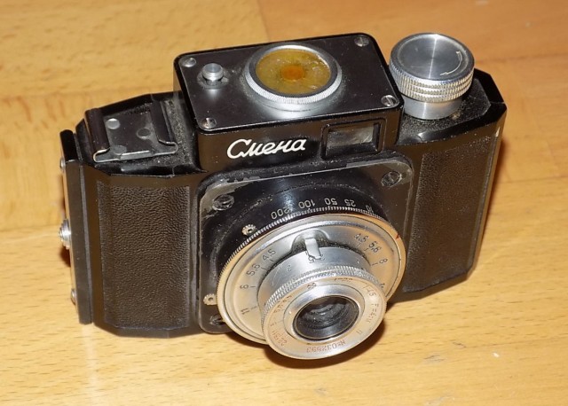 Кумир мальчишек СССР, самый массовый фотоаппарат планеты -"Смена 8М"