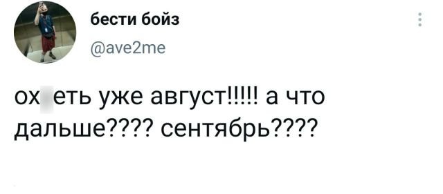 Весёлый полтишок 8.08