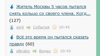 Житель Москвы 5 часов пытался снять кольцо со своего члена. Когда понял, что сам не справляется, то обратился к врачам