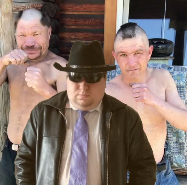 Фотожаба. Суровый