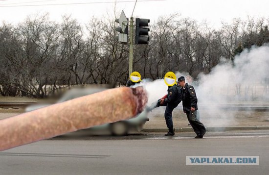 Фотожаба: запорожец и милиция