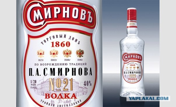 Опрос касаемо водки