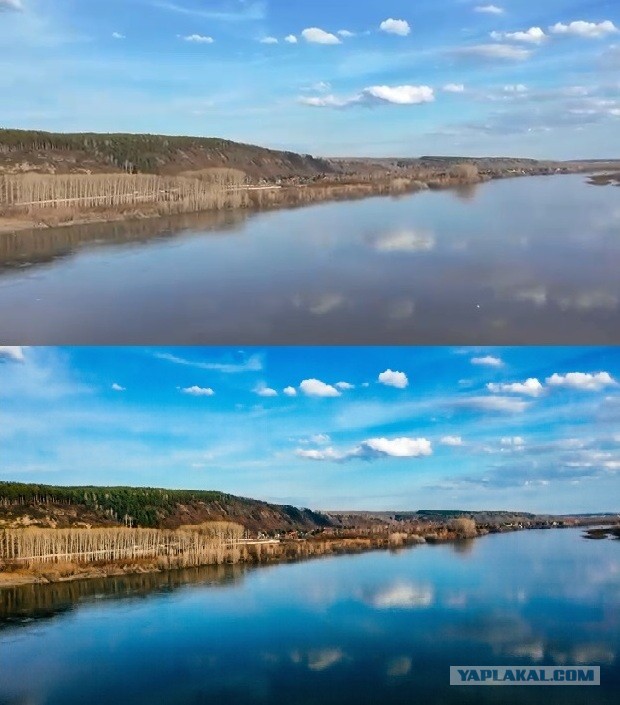 Томь в районе Журавлево