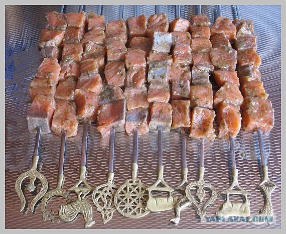 Хлебная косичка на мангале