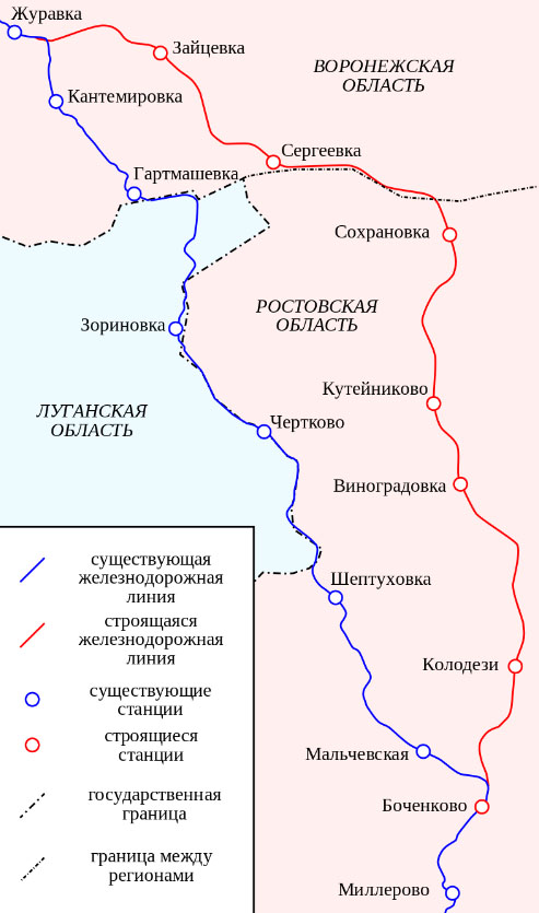 Украинский "поясок" южного хода: общий обзор и стройка обхода