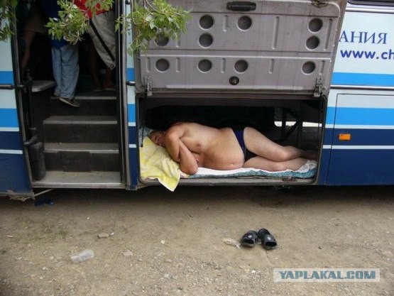 Где спят водители автобусов дальнего следования