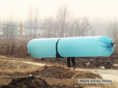 Мешок с биогазом — Как тебе такое «Газпром» ?