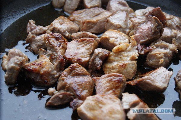 Телятина с подберезовиками)))