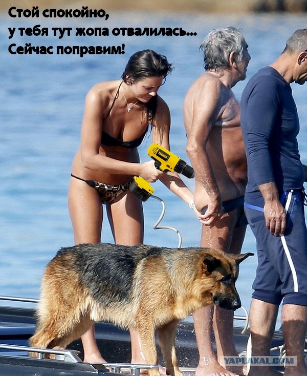 72-летний Р. Кавалли со своей 20-летней любовницей