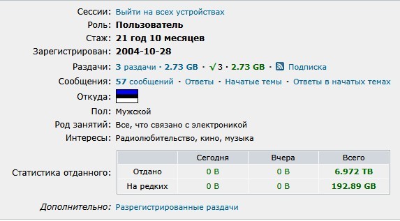 18 сентября - День Рождения Рутрекера