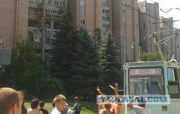 Взрыв в Луганске