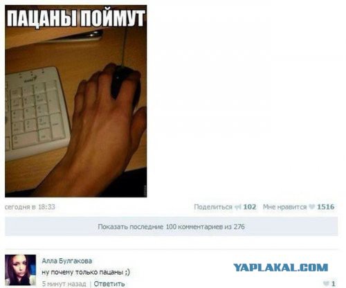 Смешные комментарии из социальных сетей.