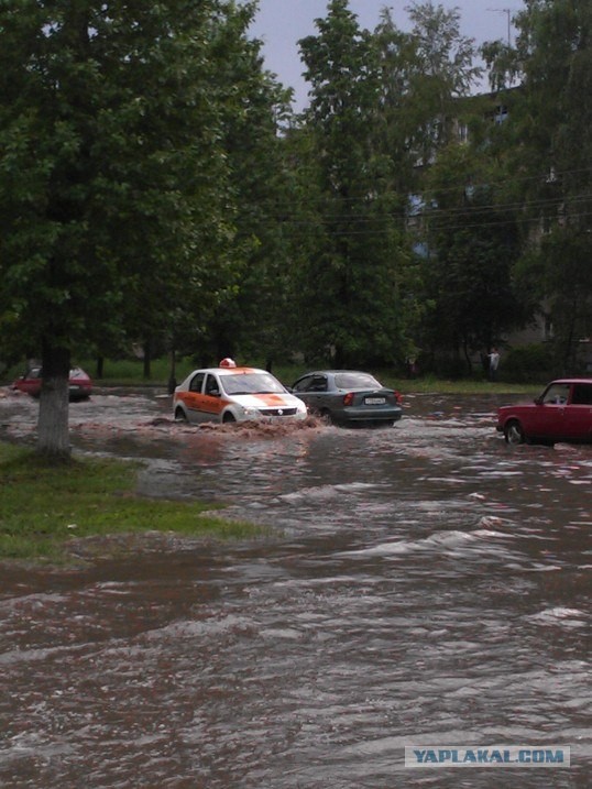 В Ярославле прошел дождь