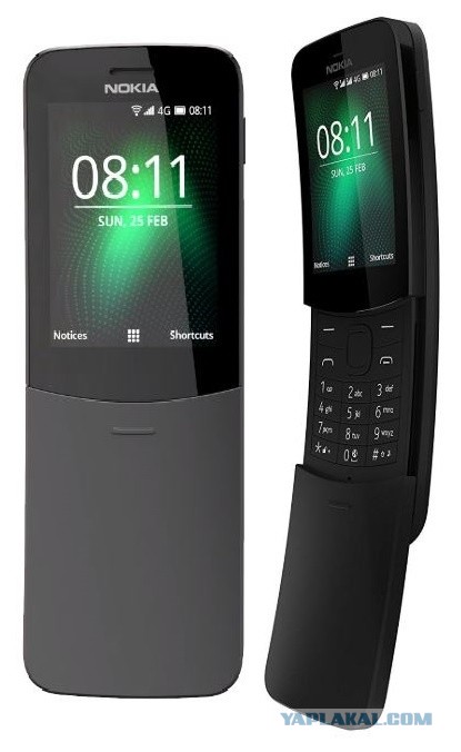 Nokia взялась за «старое» – компания выпустит кнопочную раскладушку