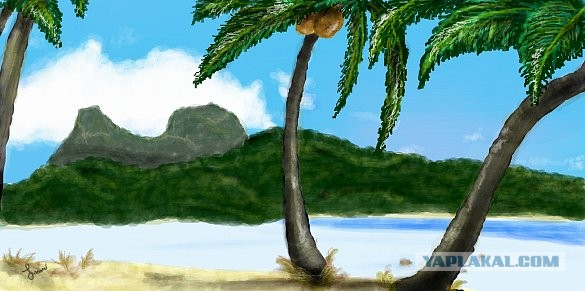 Картины, нарисованные в Paint