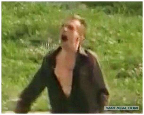 Собака атакует хозяев. Жесть