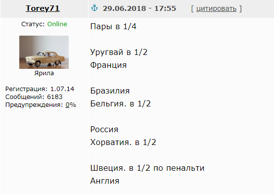 Чемпионат Мира по футболу. Россия 2018 (часть 5)