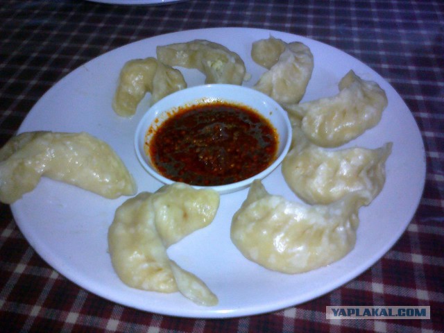 Тесто и мясо