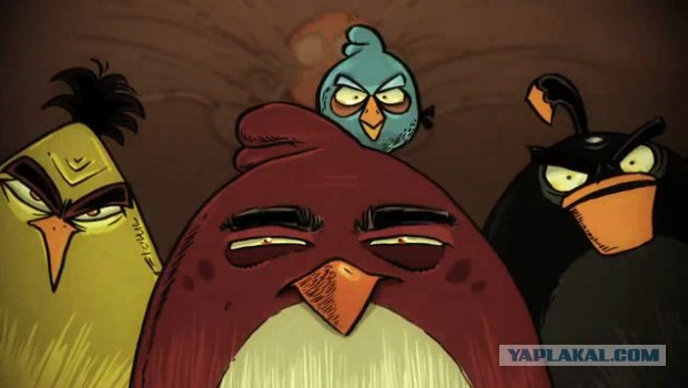 Angry Birds в реальной жизни