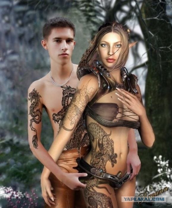 Она знает толк в фотошопе