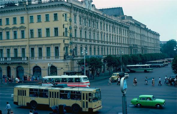 Ленинград и окрестности в 1981 году