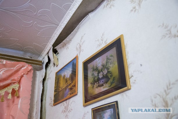 У тулячки в квартире «подвинулась» стена