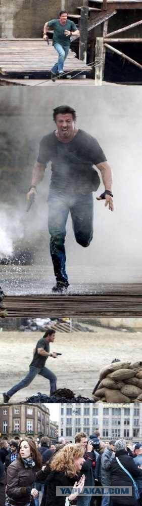 Фотожаба: Куда так торопится Слай?