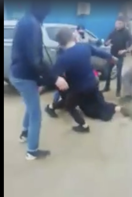 Когда вышел один на один с кавказцем