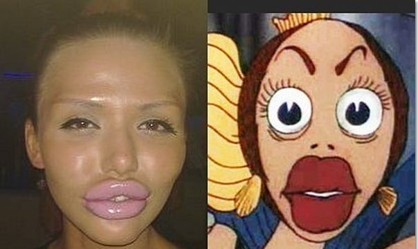 ВЫРВИГЛАЗНАЯ красота! Губы! Сиськи! Ах!