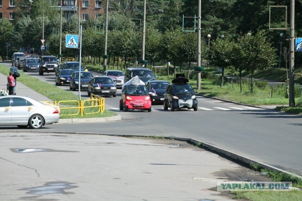 Грузовик в качестве лимузина или свадьба дальнобоя