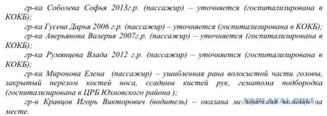 Почти 50 человек оказались заблокированы в автобусе после ДТП под Калугой