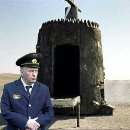 Фотожаба: Жириновский проводник