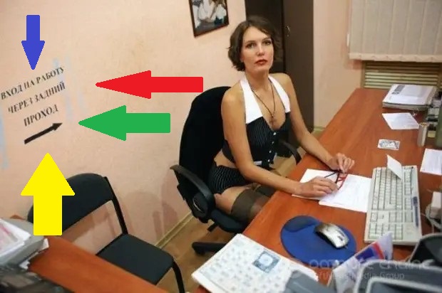 А что если заглянуть к девушкам на их, скажем, рабочие места?